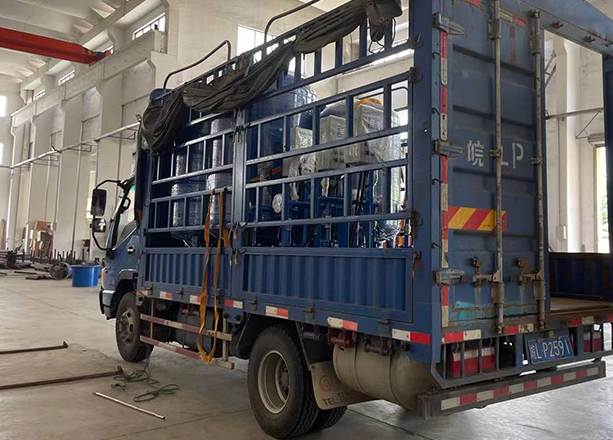 浙江東陽整車直達(dá)，五套定壓補(bǔ)水機(jī)組已發(fā)貨！