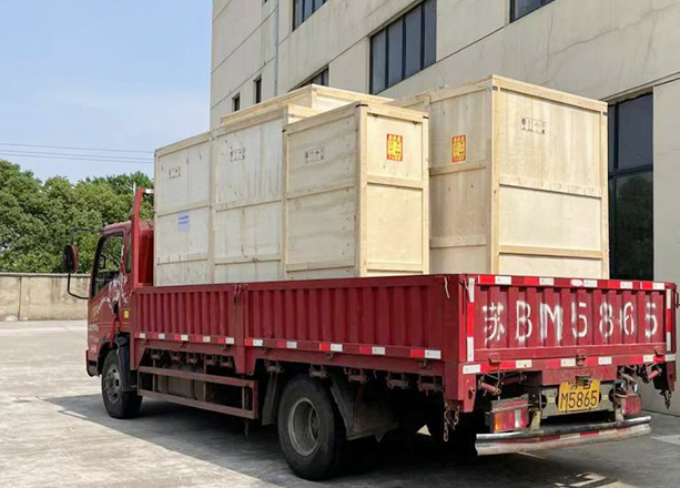 定壓補水機組2套和全自動加藥裝置4套出口發(fā)貨墨西哥！