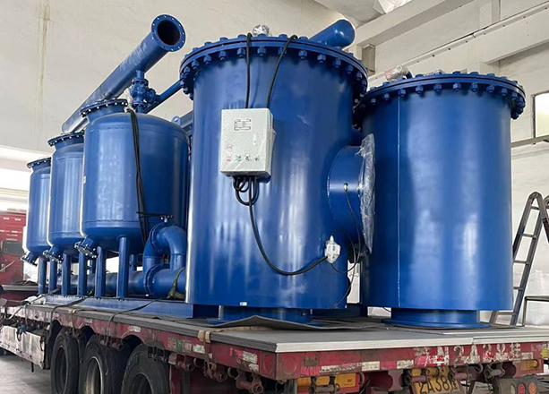 福建漳平整車直達(dá)自清洗過濾器3臺，定制型加藥裝置1臺，定制型七連罐石英砂過濾器1臺